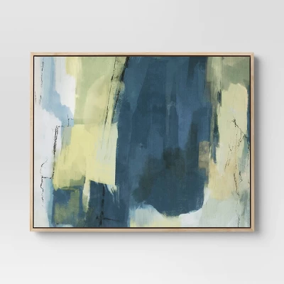 2pk 16" X 20" Abstract Pair Framed Wall Canvases - Threshold™ - Image 2