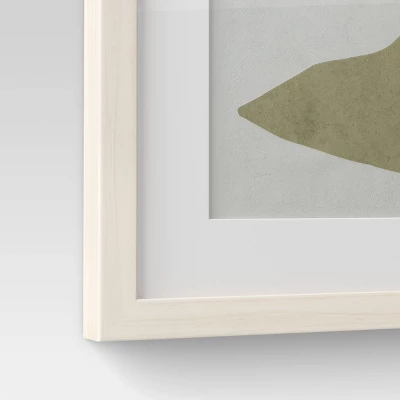 (Set Of 2) 16" X 20" Leaf Framed Wall Art Set Natural - Threshold™ - Image 5