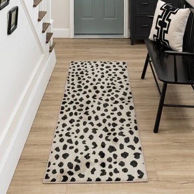 Daffodil Leopard Print Woven Rug - Threshold™ - Image 8