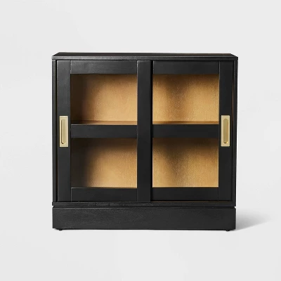 32" Promontory Sliding Glass 2 Door Cabinet - Threshold™ Designed With Studio McGee - Image 2