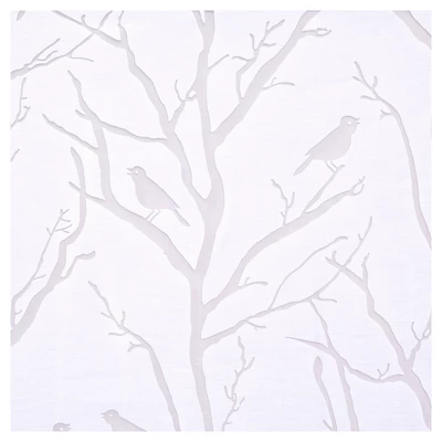 Layla Sheer Bird Window Curtain Panel - Image 2