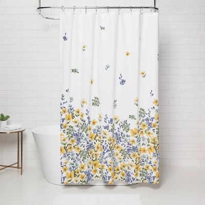 Floral Print Shower Curtain Gold Medal - Threshold™