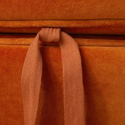 Olivia Round Pouf Rust - Opalhouse™ Designed With Jungalow™ - Image 2