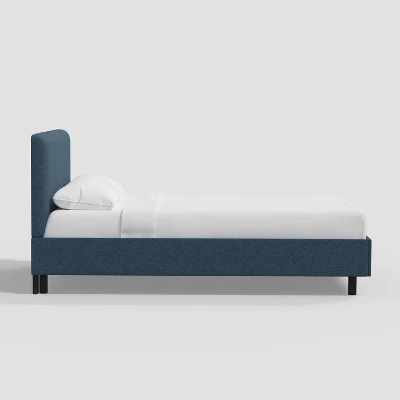 Olivia Upholstered Textured Linen Platform Bed - Threshold™ - Image 2