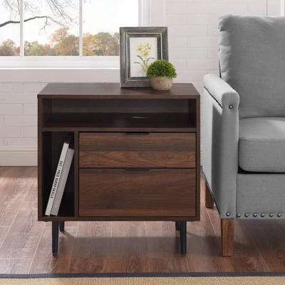 Rockwell Modern Storage Nightstand - Saracina Home - Image 2