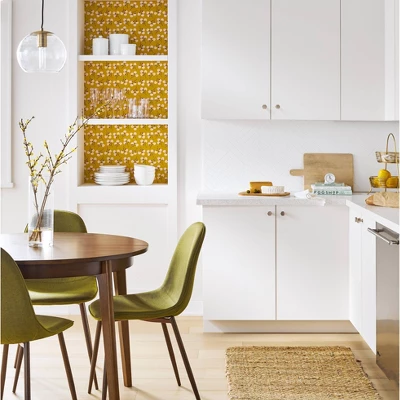 Astrid Mid-Century Round Extendable Dining Table - Threshold™ - Image 6