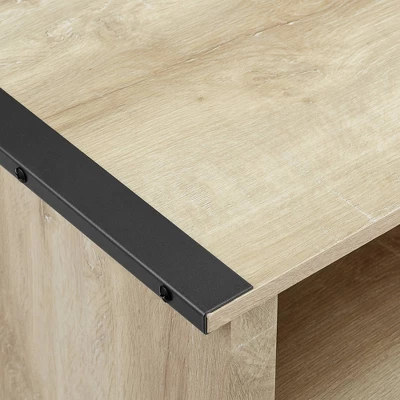 4 Drawer Farmhouse TV Stand For TVs Up To 80" - Saracina Home - Image 5