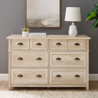 Fontella Transitional 6 Drawer Dresser - Saracina Home - Image 2