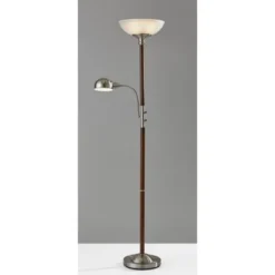 Lexington Combo Floor Lamp Black - Adesso