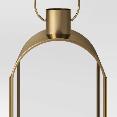 Metal Lantern Gold - Threshold™ - Image 4