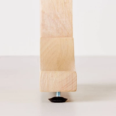 Pedestal Wood Console Table - Natural - Hearth & Hand™ With Magnolia - Image 4