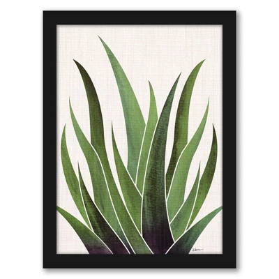 Modern Tropical Greenery By Modern Tropical - Modern Botanical 8 Piece Black Framed Art Set - Americanflat - Image 2