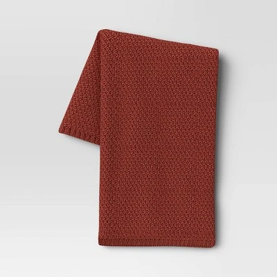 Oversized Recycled Knit Throw Blanket - Threshold™ - Image 10
