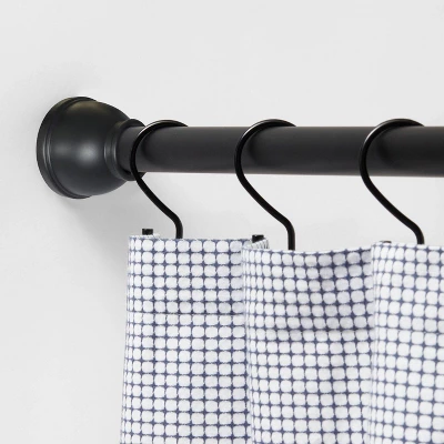 72" Half Moon Dual Mount Shower Rod - Threshold™ - Image 2