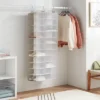 XL Mesh Hanging Shoe Organizer Gray - Brightroom™