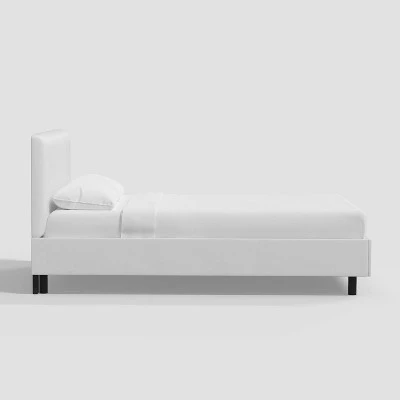 Olivia Upholstered Platform Bed Velvet - Threshold™ - Image 2