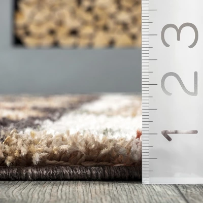 NuLOOM Southwestern Rosemarie Moroccan Tassel Shag Area Rug - Image 2