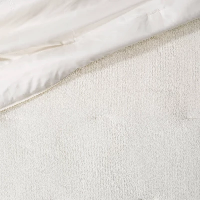 5pc Solid Textured Comforter Set - Threshold™ - Image 3