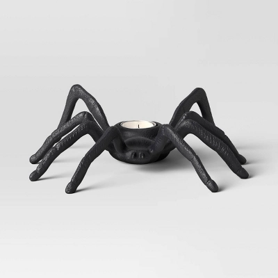 Halloween Spider Candle Holder Black - Threshold™ - Image 3