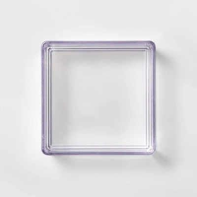 Plastic Organizer Tray Clear - Brightroom™ - Image 2