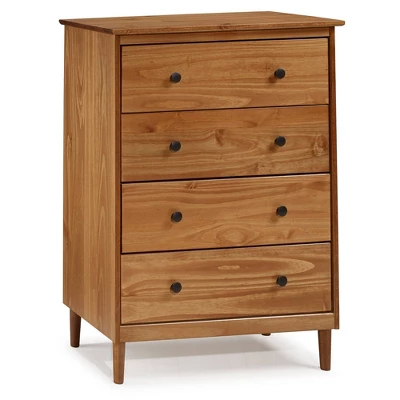 Stiva Classic Mid-Century Modern Vertical 4 Drawer Dresser - Saracina Home - Image 2