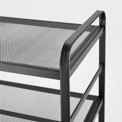 2 Tier Shoe Rack Metal Mesh - Brightroom™ - Image 2
