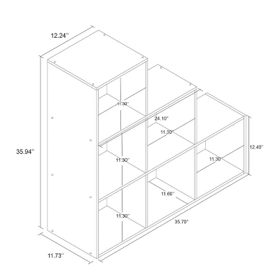 11" 3-2-1 Cube Organizer Shelf - Room Essentials - Image 5