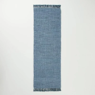 Solid Jute Area Rug Faded Blue - Hearth & Hand™ With Magnolia - Image 4