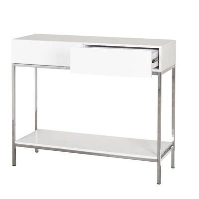 Lewis Modern Sofa Table White - Buylateral - Image 4