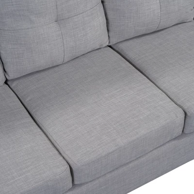 108" Reversible L-Shape Sectional Sofa Couch With Storage Ottoman-ModernLuxe - Image 12