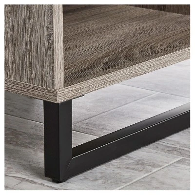 Mixed Material Nightstand - Room Essentials™ - Image 4