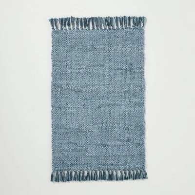 Solid Jute Area Rug Faded Blue - Hearth & Hand™ With Magnolia - Image 5