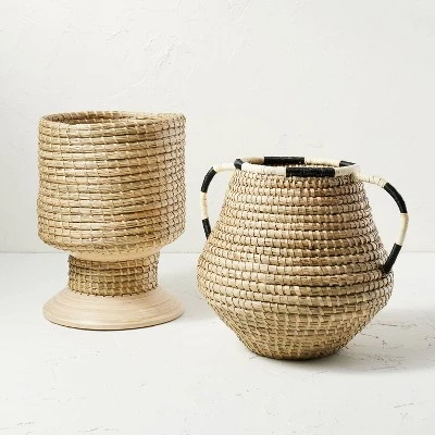 Small Basket With Woven Handle Natural Brown - Opalhouse™ Designed With Jungalow™ - Image 3