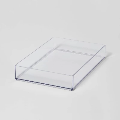 Plastic Organizer Tray Clear - Brightroom™ - Image 9