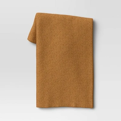 Solid Chenille Knit Throw Blanket - Threshold™ - Image 14