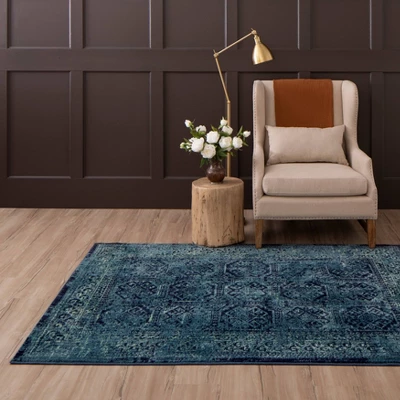 Overdyed Persian Area Rug - Threshold - Image 4