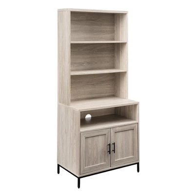 64.12" Orin Modern 2 Door Bookshelf Hutch - Saracina Home - Image 12