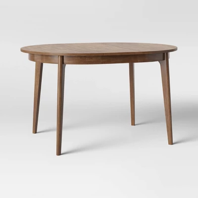 Astrid Mid-Century Round Extendable Dining Table - Threshold™ - Image 2