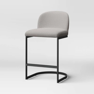 2pk Jules Cantilever Armless Upholstered Counter Height Barstool - Threshold™ - Image 3