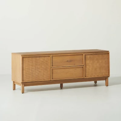 Wood & Cane Transitional Media Console - Hearth & Hand™ With Magnolia - Image 8