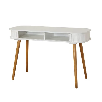 Edie Desk - White/Walnut - Buylateral - Image 4