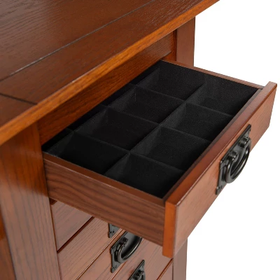 Delia Jewelry Armoire Brown - Powell Company - Image 11