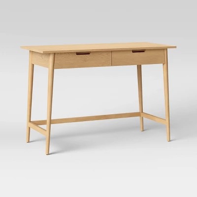 Ellwood Wood Writing Desk With Drawers - Threshold™ - Image 2