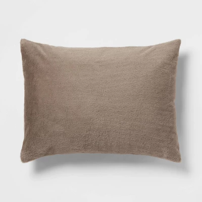 3pc Luxe Faux Fur Comforter And Sham Set - Threshold™ - Image 3