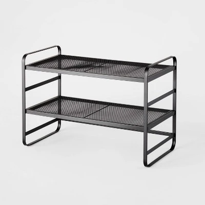 2 Tier Shoe Rack Metal Mesh - Brightroom™ - Image 3