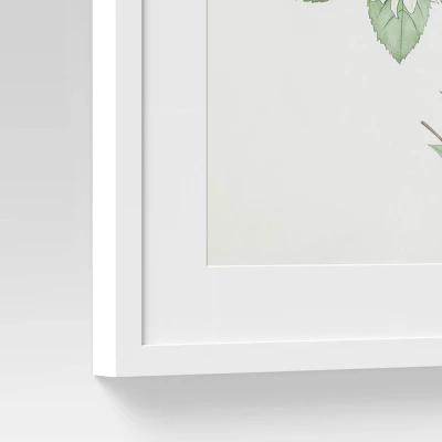 (Set Of 2) 24" X 30" Flowers Framed Wall Art White - Threshold™ - Image 5