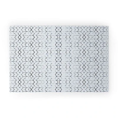 Becky Bailey Shibori Diamonds Looped Vinyl Welcome Mat - Society6 - Image 5
