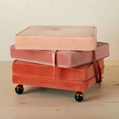 Marin Stackable Pouf With Casters - Opalhouse™ Designed With Jungalow™ - Image 4