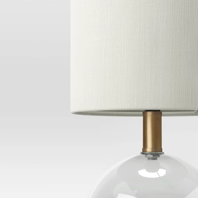 Glass Sphere Mini Table Lamp Clear - Threshold™ - Image 3