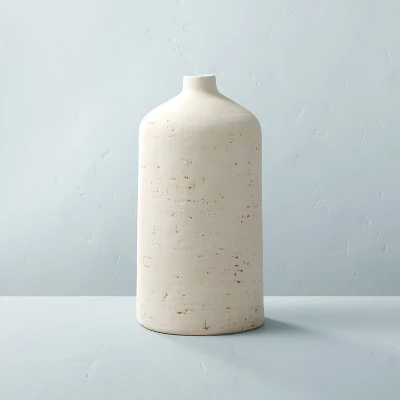 Distressed Ceramic Vase Natural White - Hearth & Hand™ With Magnolia - Image 5